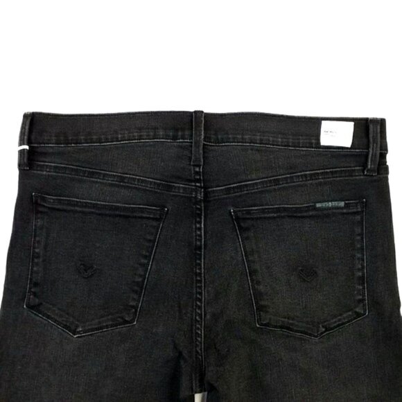 Hudson Natalie Scout Wash Mid Rise Slim Boyfriend Crop Denim Jeans Womens 34 NWT - Picture 12 of 16